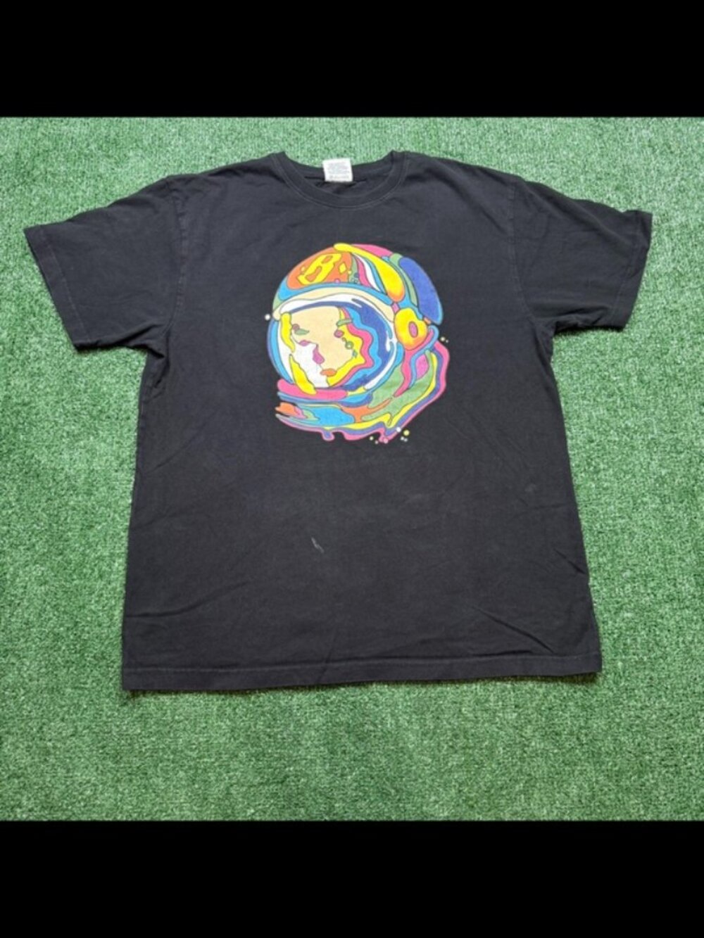 Icecream T Shirt Mens Size XL Black Astronaut Graphic Ice Cream Pharrell